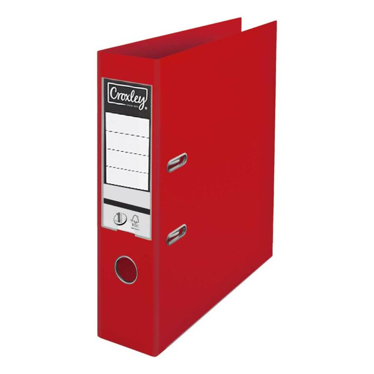 Nexx A Polyprop Lever Arch File Red Park Avenue Stationers