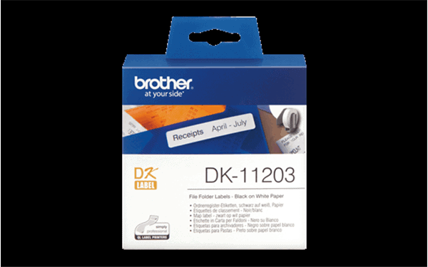 DK 11203 - File Folder Label (17mm x 87mm) 300 labels/roll