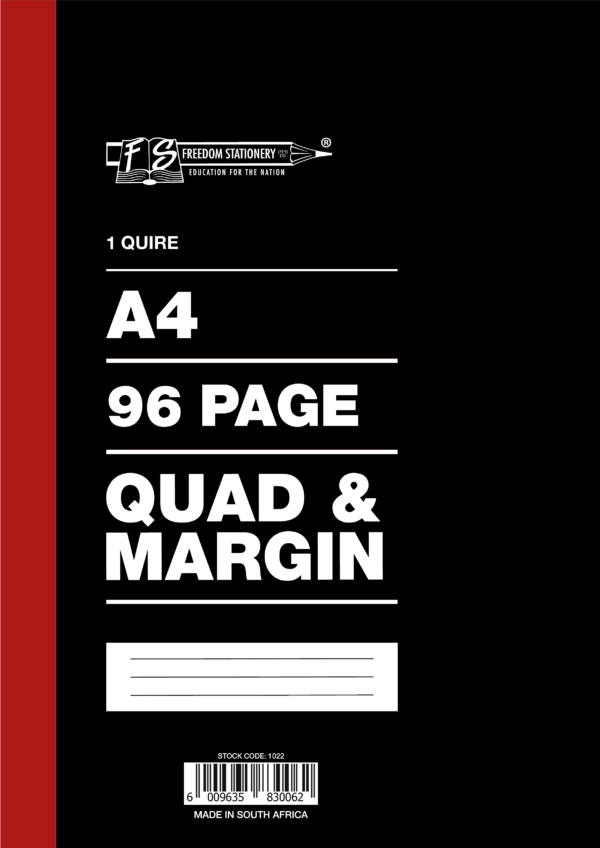 1 QUIRE / 96 PAGES A4 COUNTER