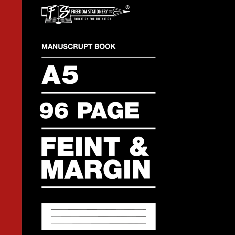 96P A5 MANUSCRIPT BOOKS F/M