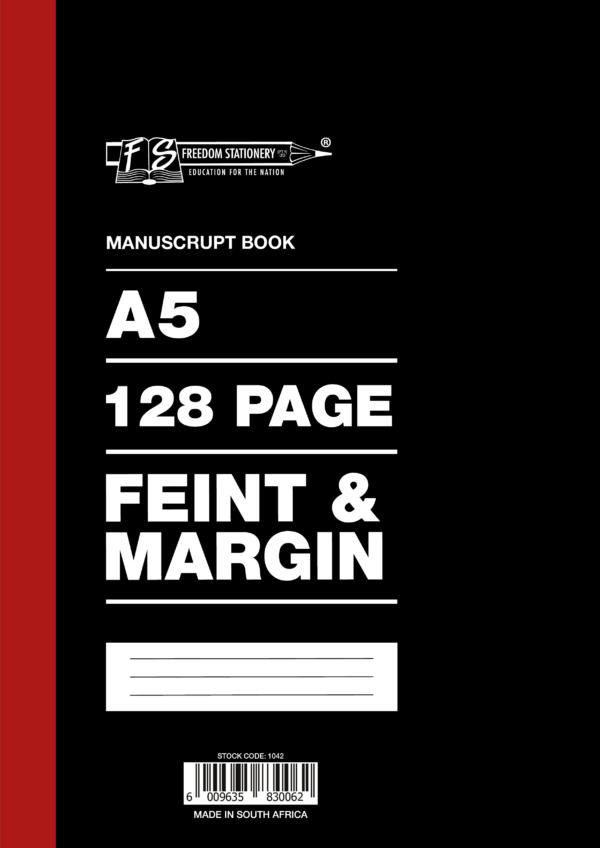 128P A5 MANUSCRIPT BOOKS F/M
