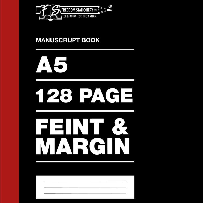 128P A5 MANUSCRIPT BOOKS F/M