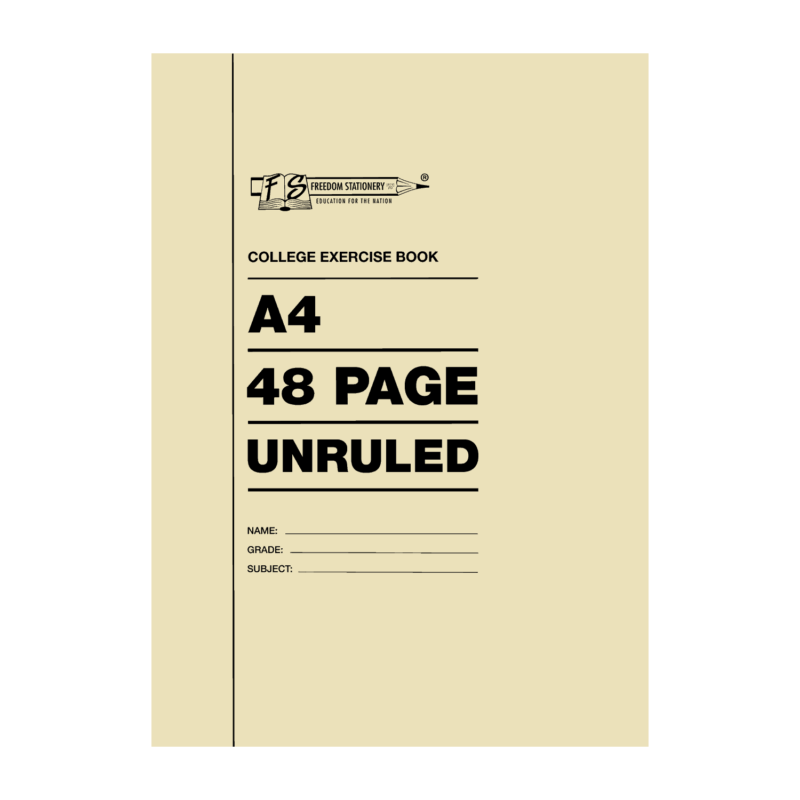 48P A4 COLLEGE BOOKS UNRULED
