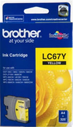 Yellow Ink Cartridge for DCP385C  MFC490CW  MFC795CW  MFC990CW  DCP6690CW  MFC6490CW