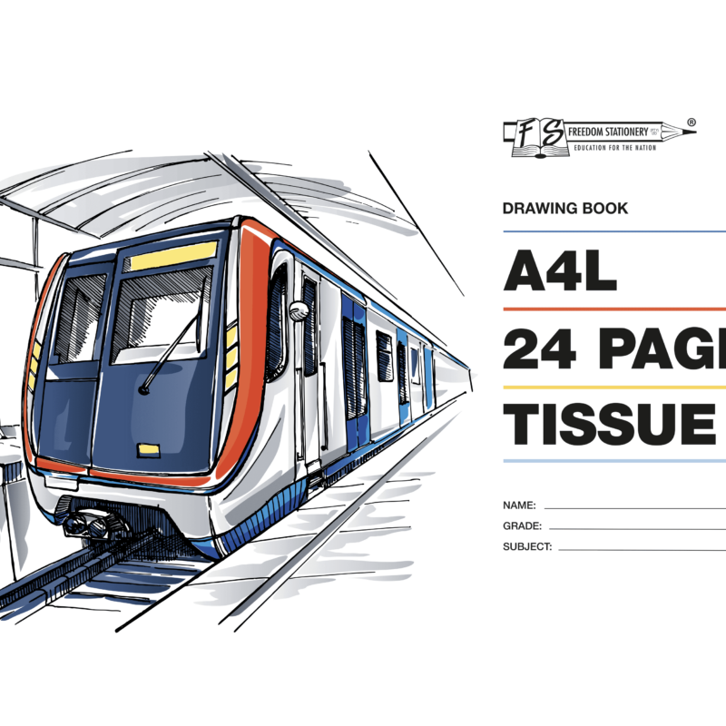 24P A4L DRAWING BOOKS - TISSUE
