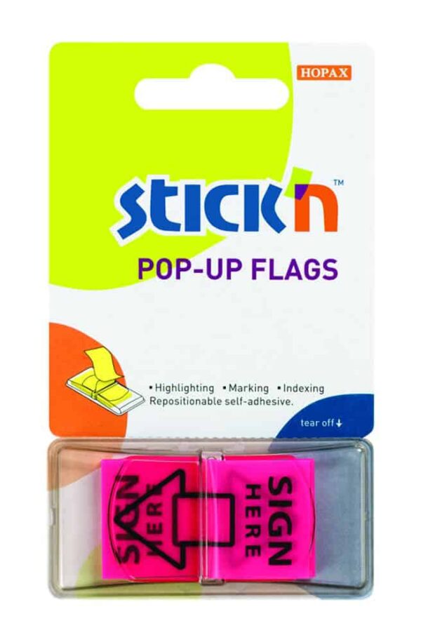 POP-UP MESSAGE FLAGS