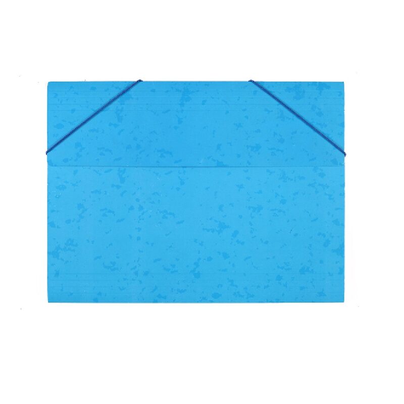 Bantex A4, Manilla 360gsm Document Wallet Premium Cobolt