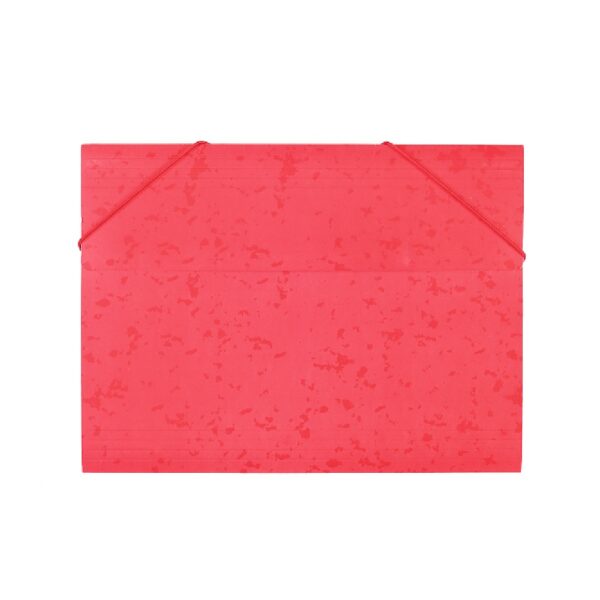 Bantex A4, Manilla 360gsm Document Wallet Premium Red