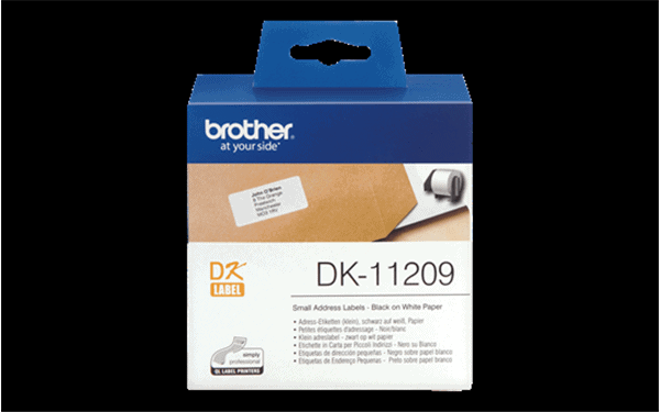 DK 11209 - Small Address Label (29 x 62mm) 800 labels/roll