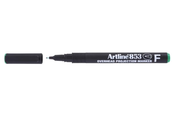 EK853 Black OHP Marker Perm Fine 0.5mm