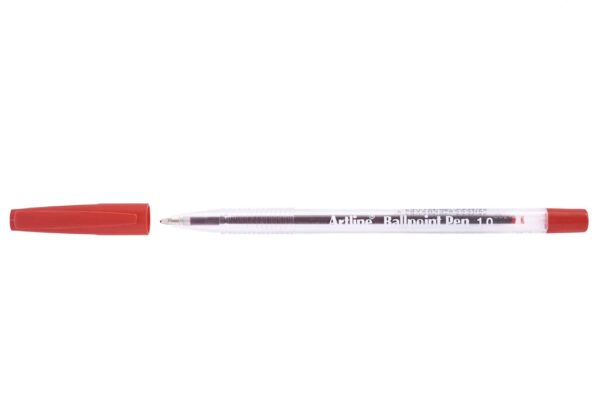 EK-8210 Stick Ballpoint Pen Red