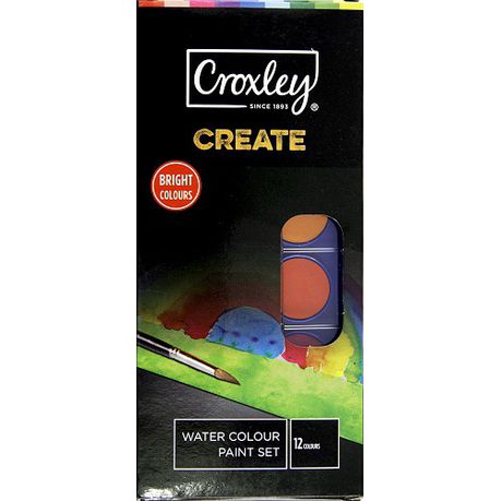Croxley Water Colour Paint 12'S PAI2312