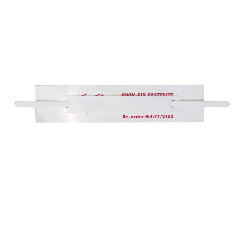 Tidy Files - Kwik Fix Metal Clip
  Adhesive Pk10 77/2182