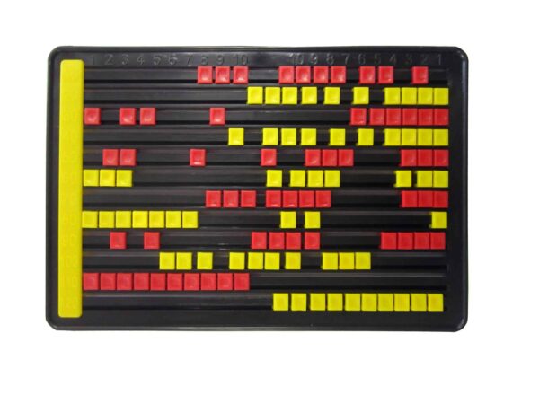 CROXLEY Abacus 12x10 Plastic Beads - 2 Colour