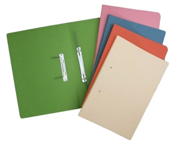JD1110 CROXLEY Acc File Foolscap Light Pink Each