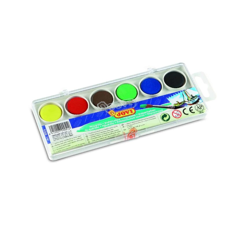 JOVI Watercolour Paints 6's