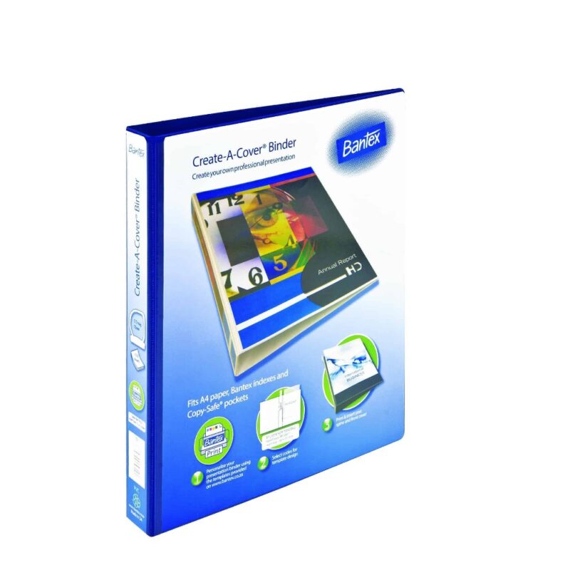 Bantex Presentation Binder PVC 2 D-Ring 25mm