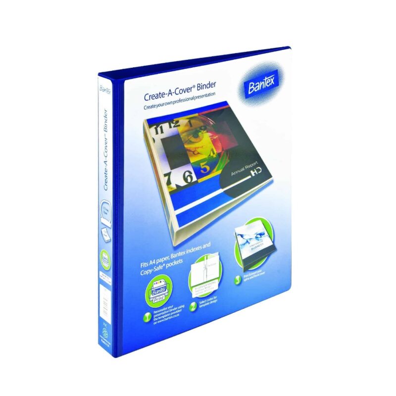 Bantex Presentation Binder PVC 2 D-Ring 25mm