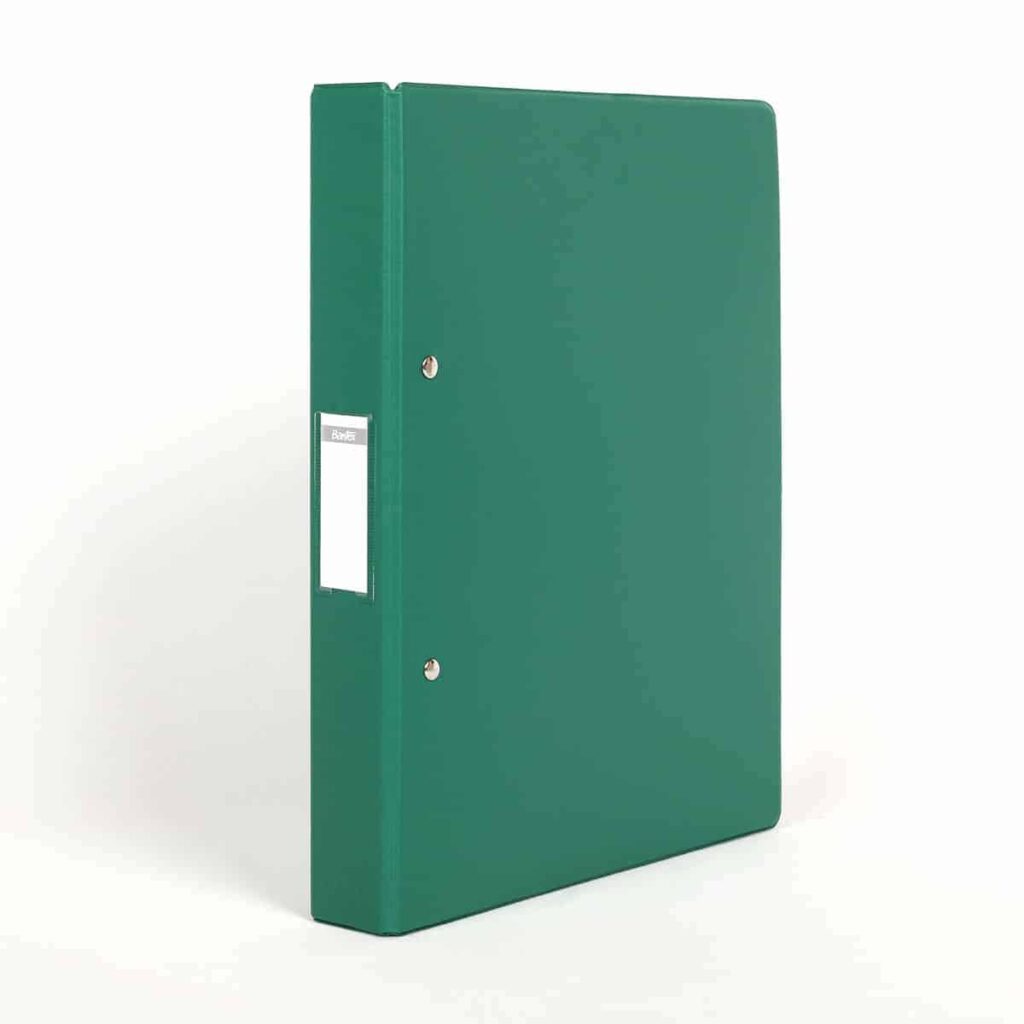 Bantex PVC Ringbinder A4 2 Oring label holder. 25mm. Park Avenue
