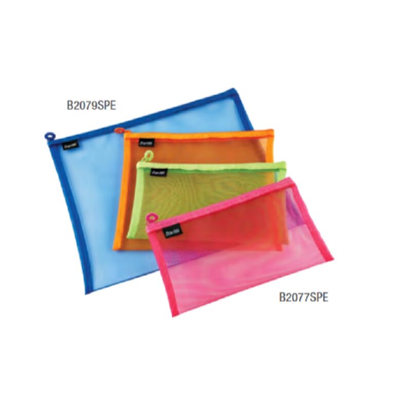 Bantex zippa Bag - Mesh - A4.  340 x 280mm
