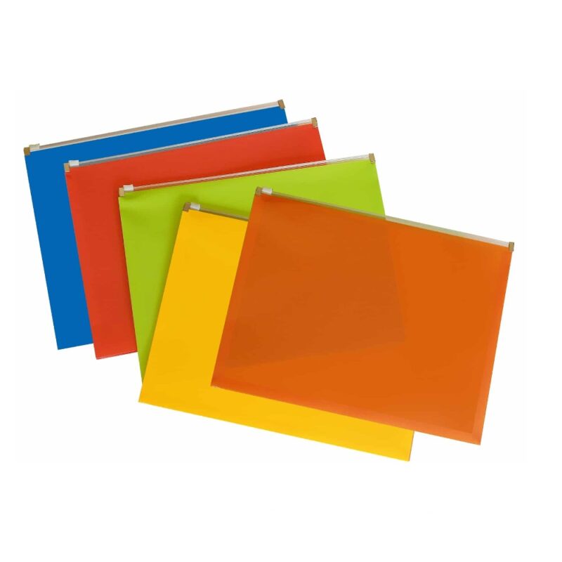 Bantex A4 PP Zipper Document Bag with Gusset