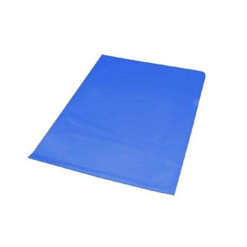 Bantex A4, anti-reflective, frosted PVC. with finger notch.