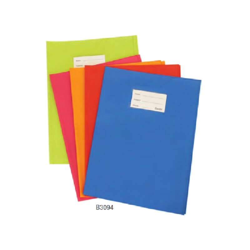 Bantex Slip On Book Covers - PVC (5/Pkt)