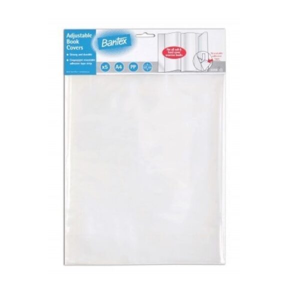 Bantex A4, Adjustable Book Covers A4
