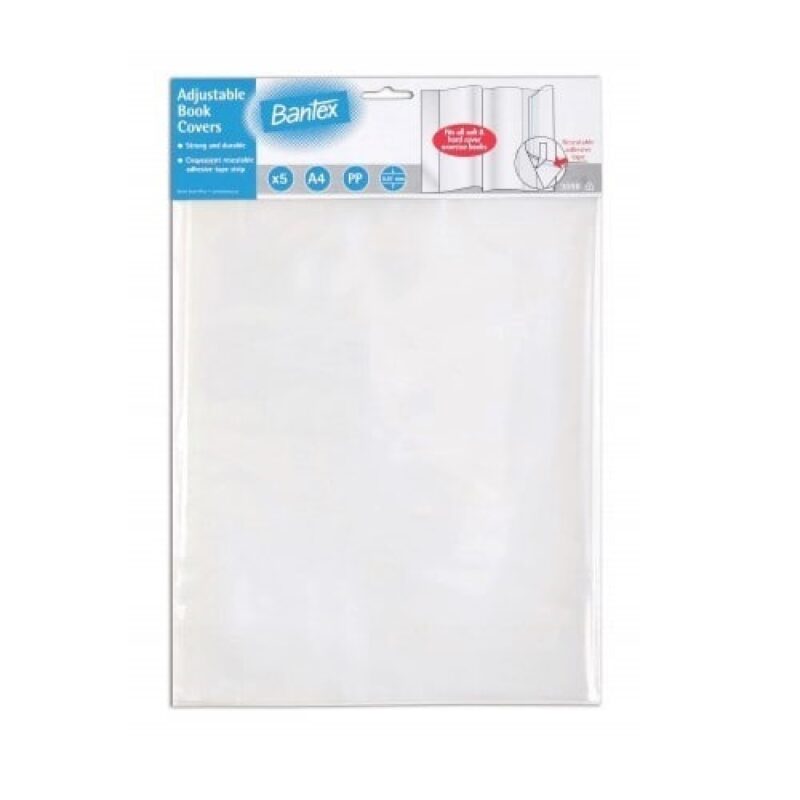 Bantex A4, Adjustable Book Covers A4