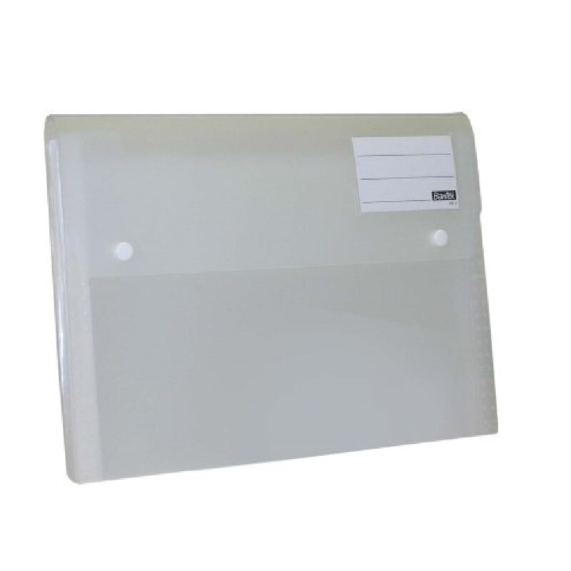 Bantex A4, PP Expanding File - 6 partitions.