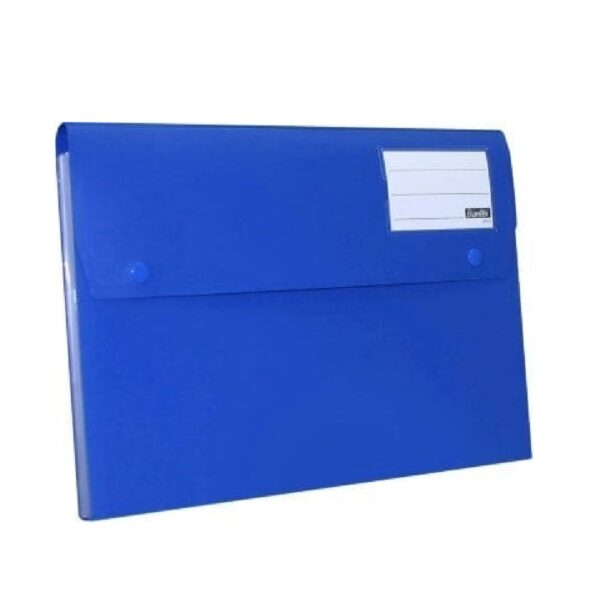 Bantex A4, PP Expanding File - 6 partitions.