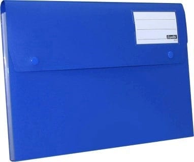coloured label inserts.  Label holder with label on