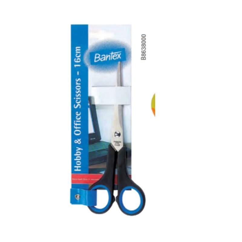 Bantex 17cm blade length, Hobby & Office scissor.