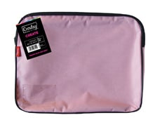CROXLEY Canvas Gusset Book Bag Pink Each