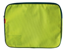 CROXLEY Canvas Gusset Book Bag Lime Green Each