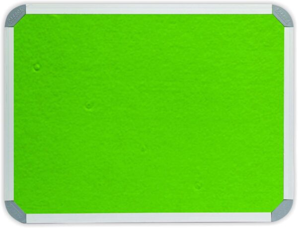 INFO BOARD ALUMINIUM FRAME 2000*1200MM LIME GREEN