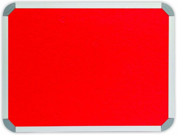 INFO BOARD ALUMINIUM FRAME 2000*1200MM RED