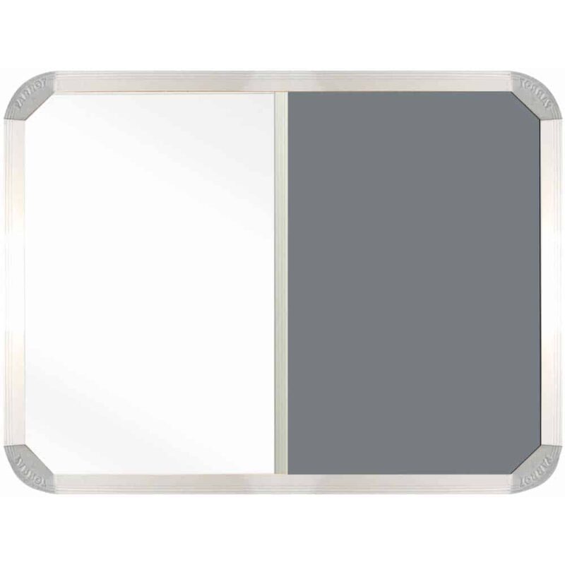 COMBI BOARD NON-MAGNETIC 900*600 MM GREY