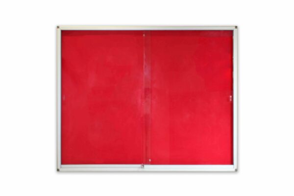 DISPLAY CASE PINNING BOARD 1500*1200MM RED