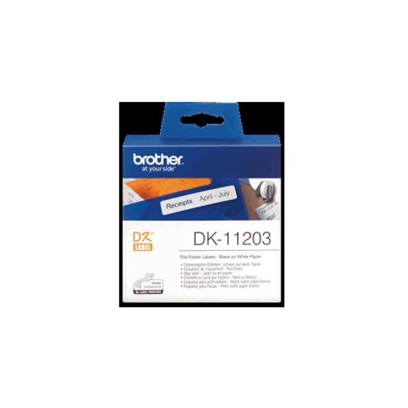 DK 11203 - File Folder Label (17mm x 87mm) 300 labels/roll