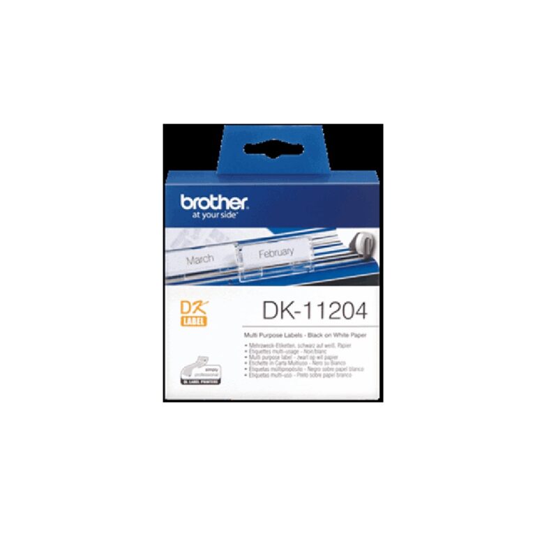 DK 11204 - Multi-Purpose Label (17mm x 54mm) 400 labels/roll