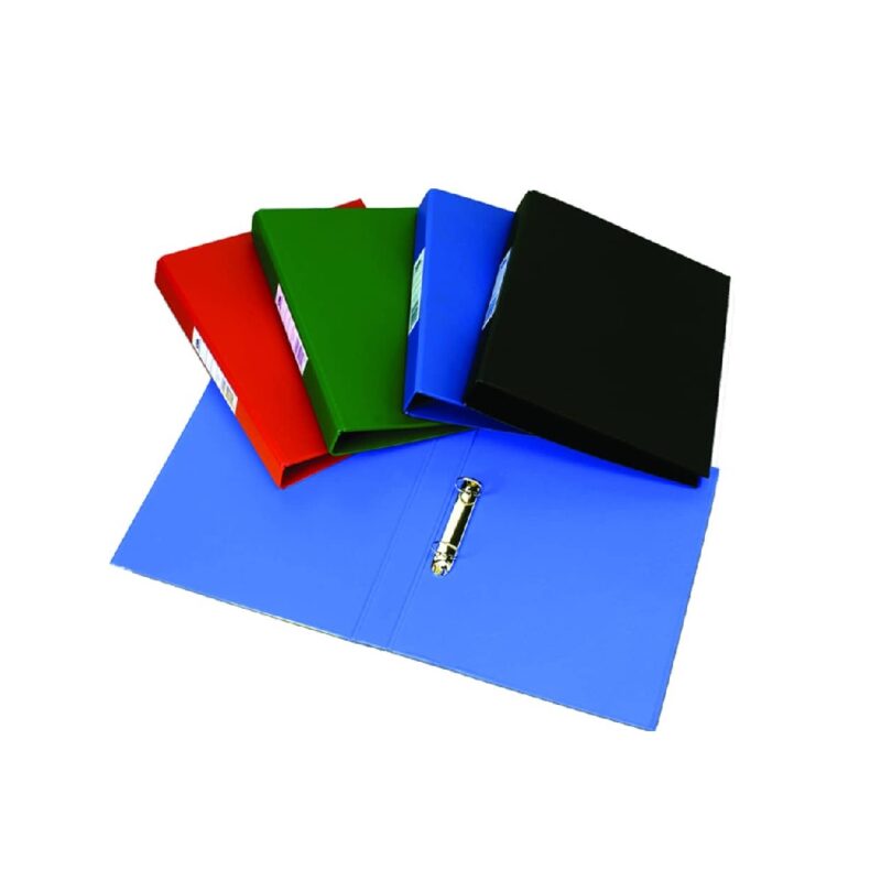 JD1330 CROXLEY A4 P/P 25mm Ring Binder W Pocket Blue Each
