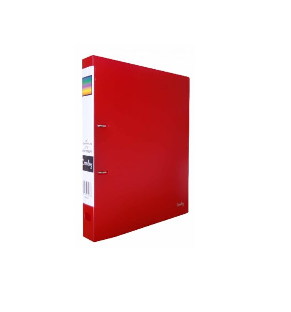 CROXLEY 2D PP Ring Binder Red Each Each
