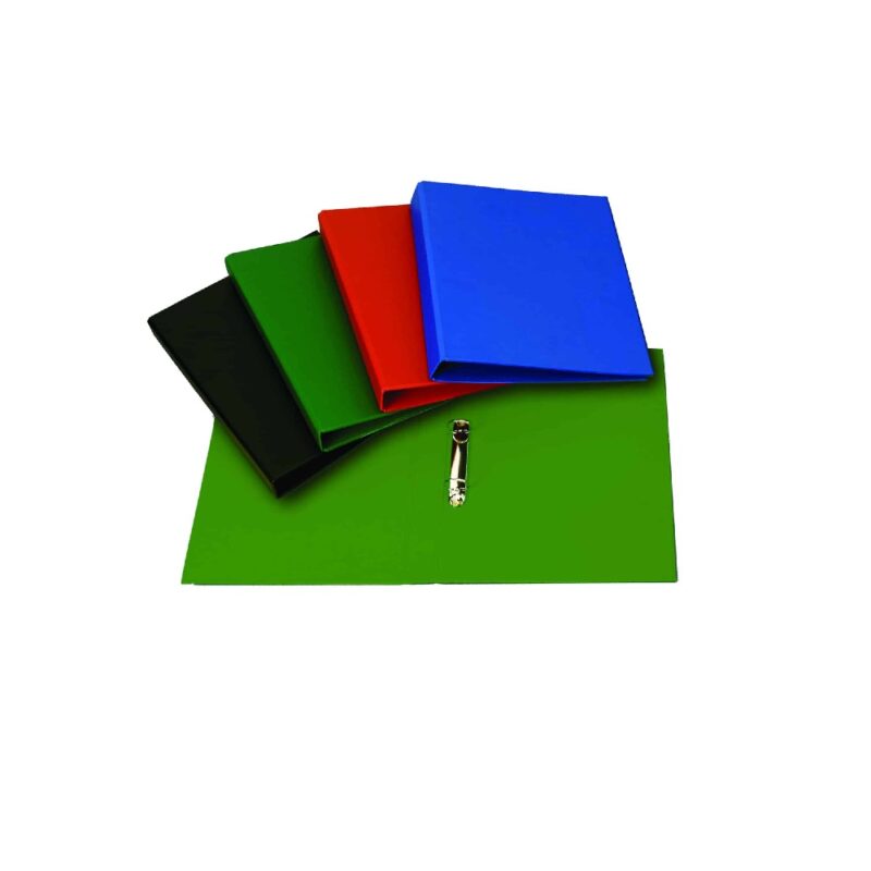 JD1220 CROXLEY A4 P/P 25mm 2 Round Ring Binder Green Each