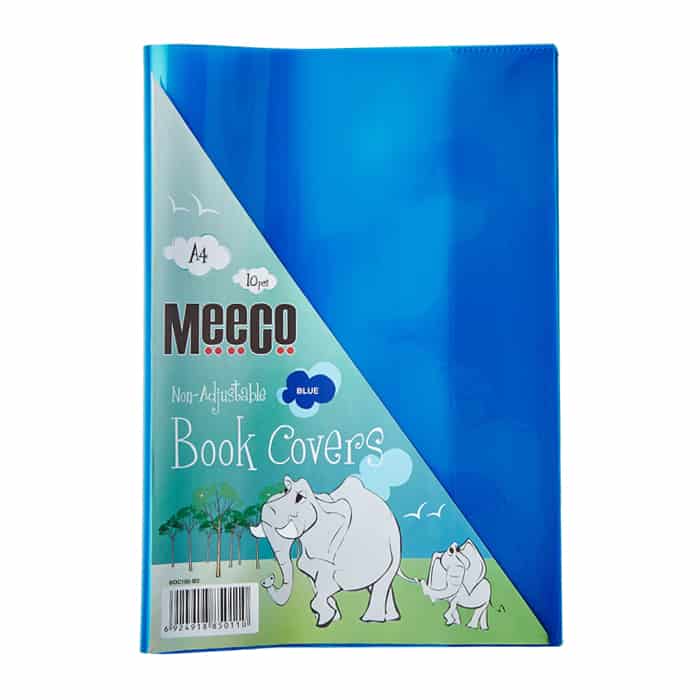 MEECO BOOK COVER A4 FITTED 10P