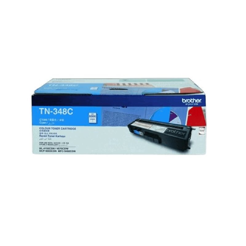 TK-348C High Yield Cyan Toner  BROTHER