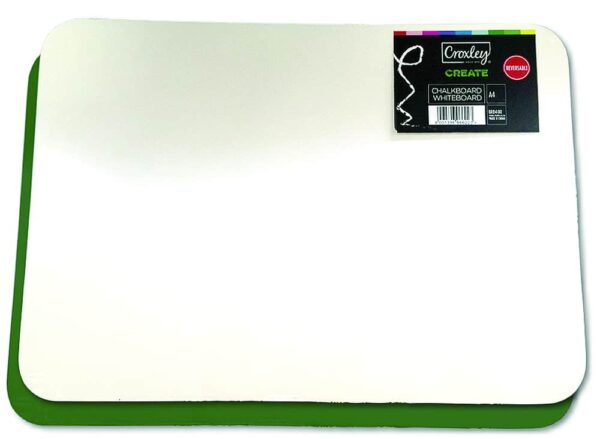 CROXLEY A4  Whiteboard / Chalkboard Each