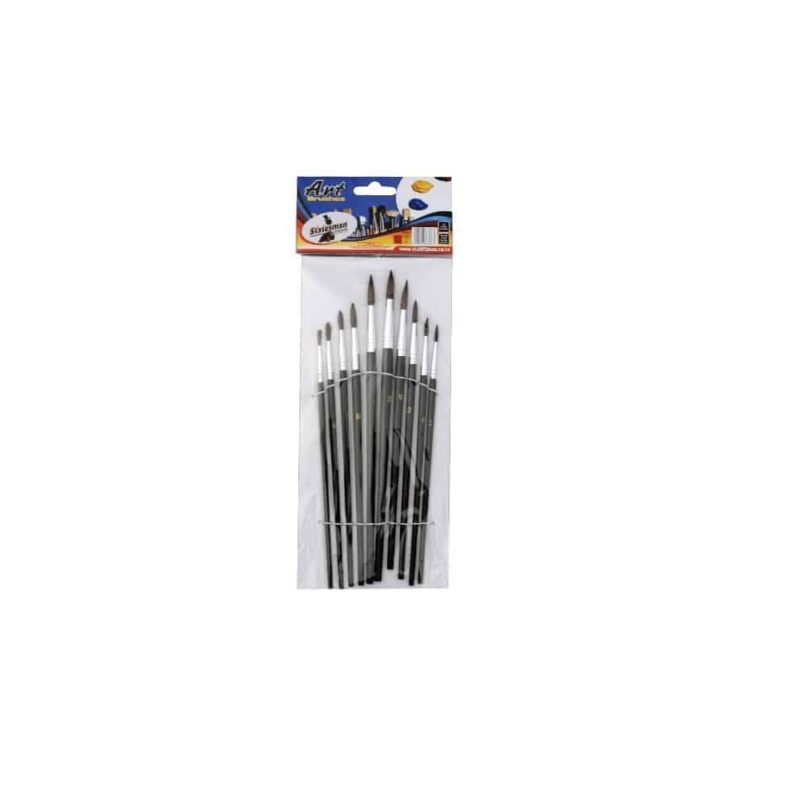 Statesman Art Brushes (Set Of 10)
