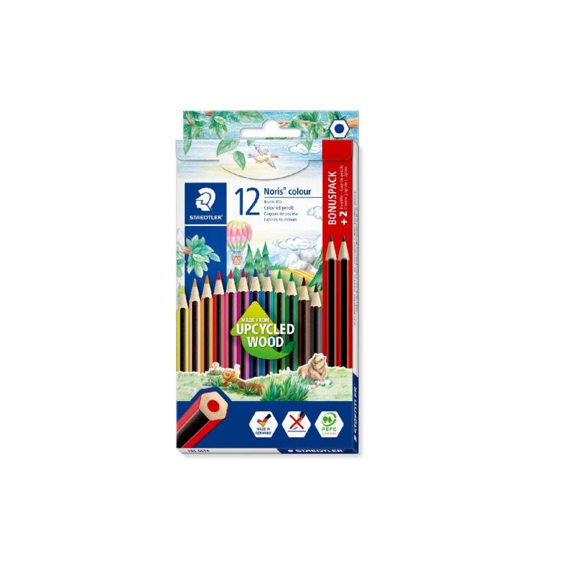 Staedtler Pencil Colours 12 Noris 12+2
