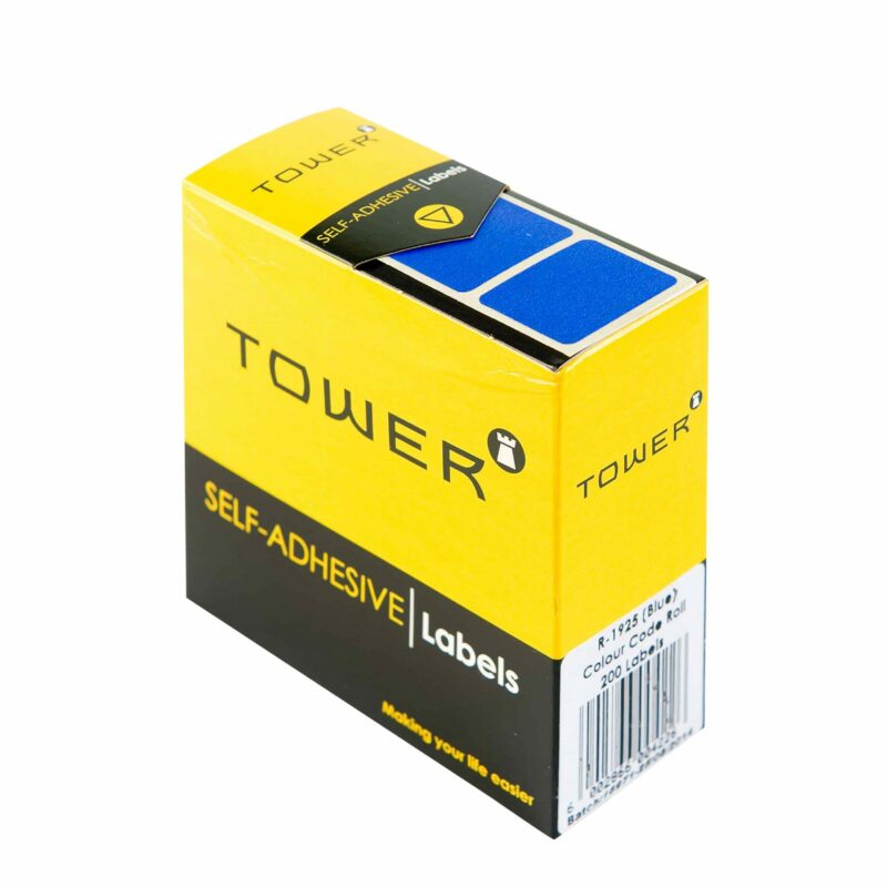 Tower R1925 Colour Code Labels Blue